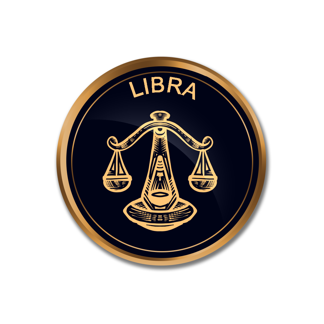 Libra png, Golden Libra symbol PNG, zodiac sign Libra transparent png full hd images download